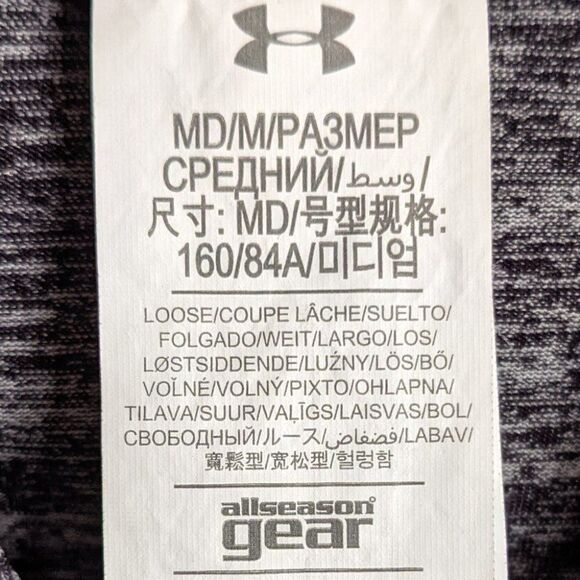 Under armour | Long Sleeve Hooded Henley in purple - Picture 6 of 9